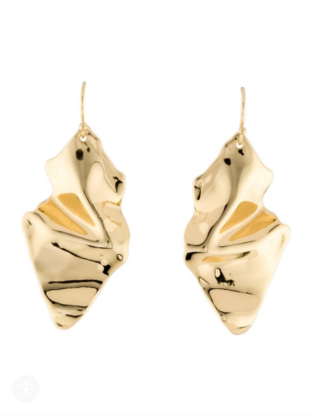 Alexis Bittar Sculptural Gold Earring